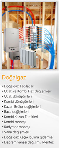 doğalgaz kaçak tamiri doğalgaz arıza 